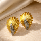 Aurelia Leaf Studs