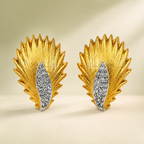 Aurelia Leaf Studs
