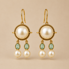 Aurelia Pearl Cascade Earrings