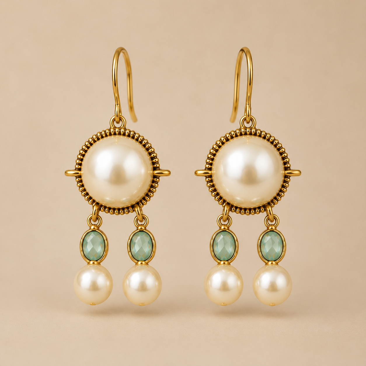 Aurelia Pearl Cascade Earrings