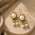 Aurelia Pearl Cascade Earrings