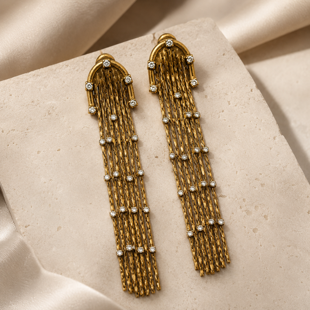 Aurora Tassel Earrings