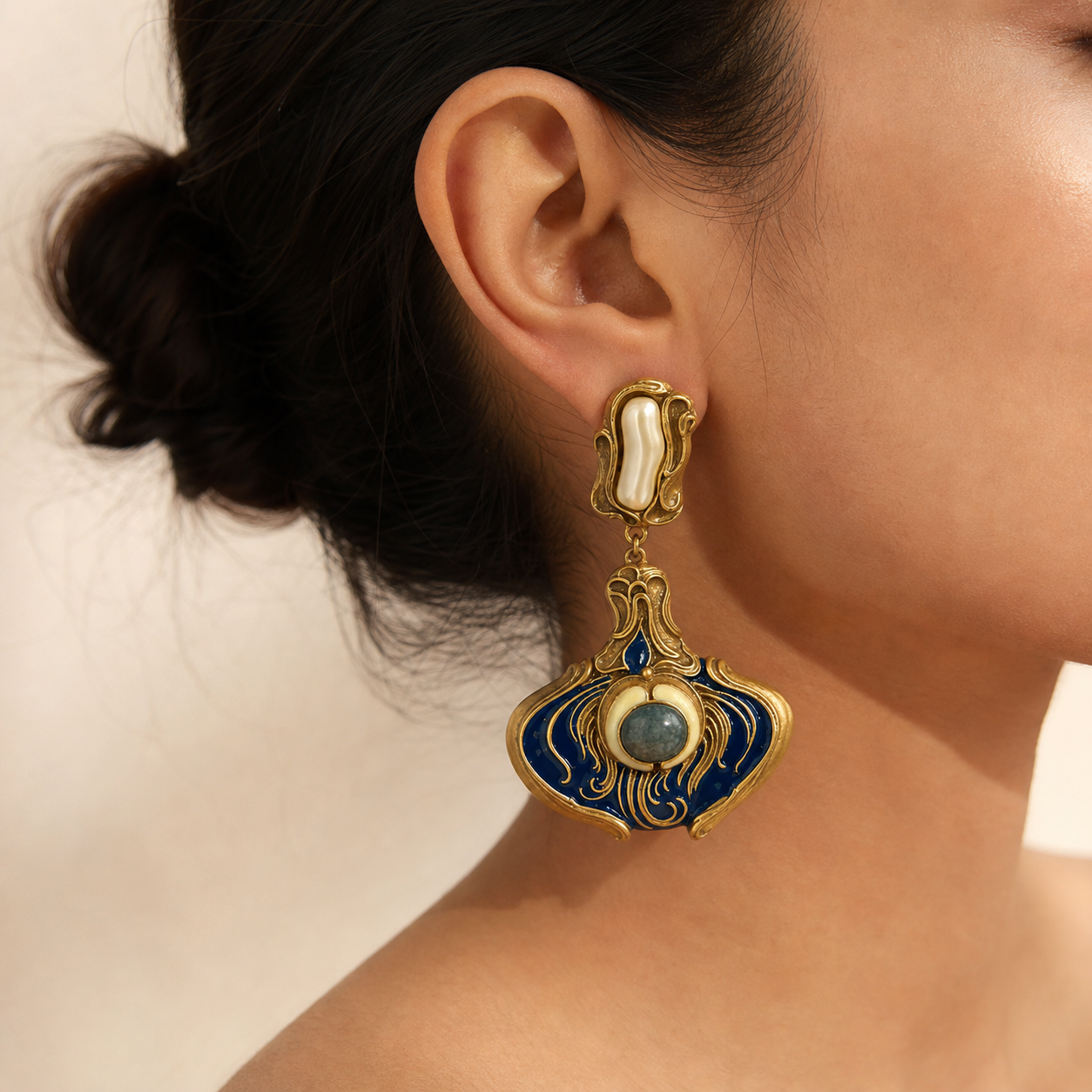 Azure Empress Earrings
