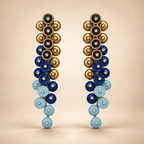 Azure Cascade Earrings
