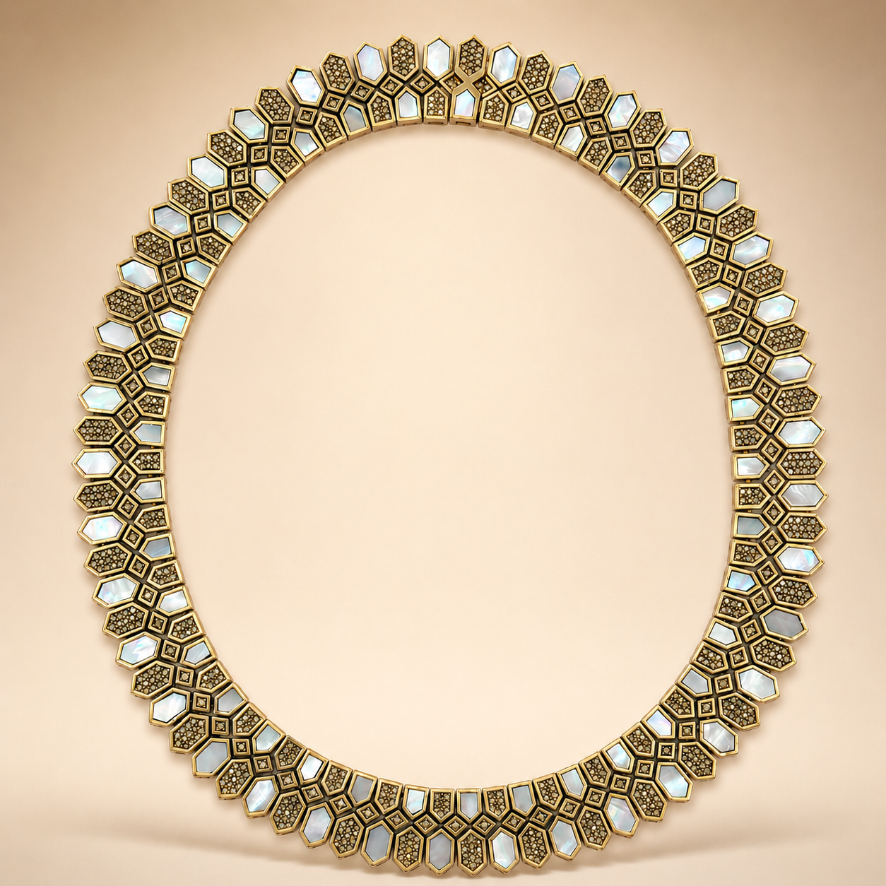Celestine Mosaic Choker