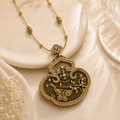 Fortuna Reversible Pendant Necklace