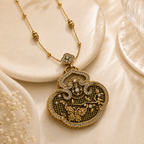 Fortuna Reversible Pendant Necklace