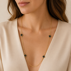 Noir Clover Chain