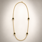 Noir Clover Chain