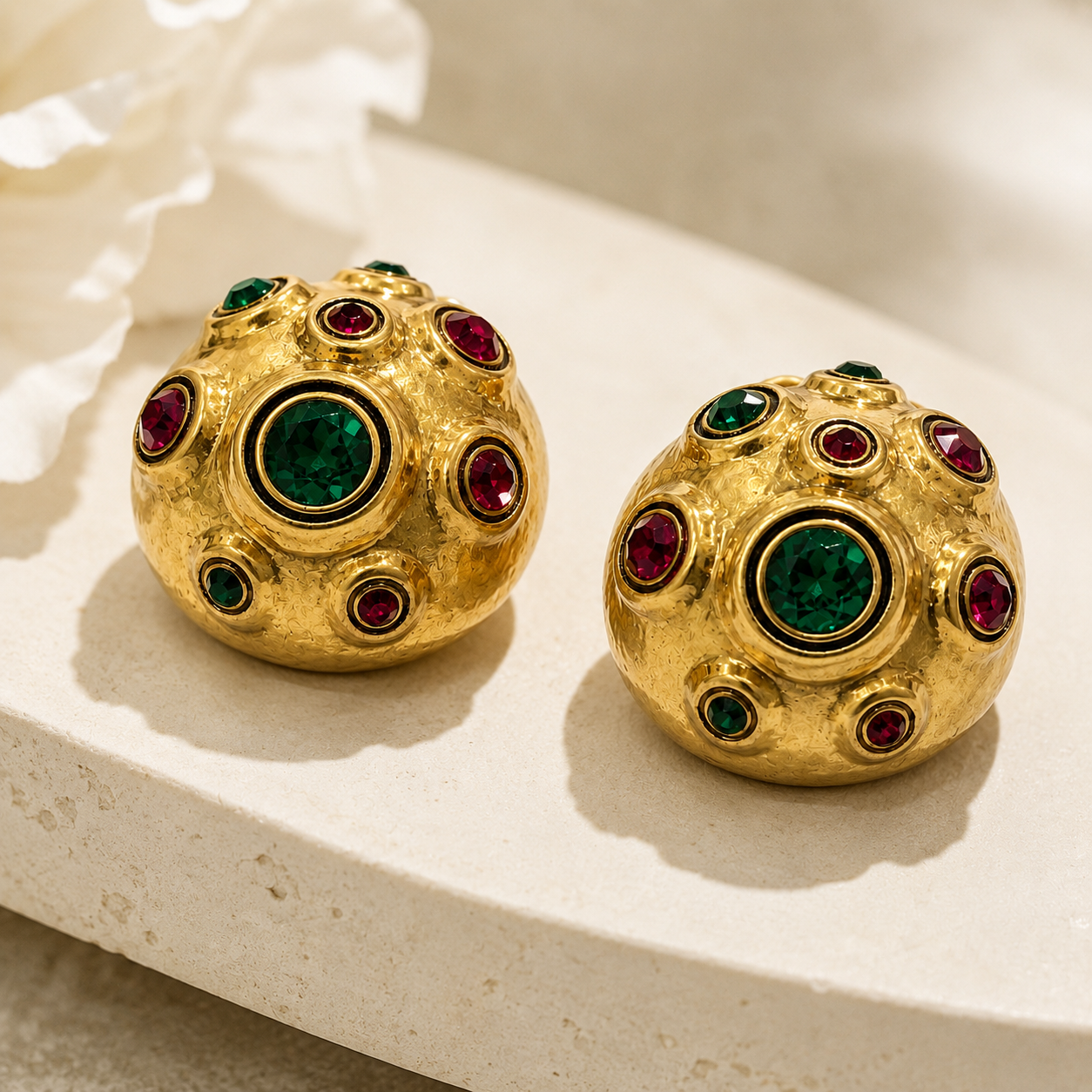 The Maharani Orb Earrings